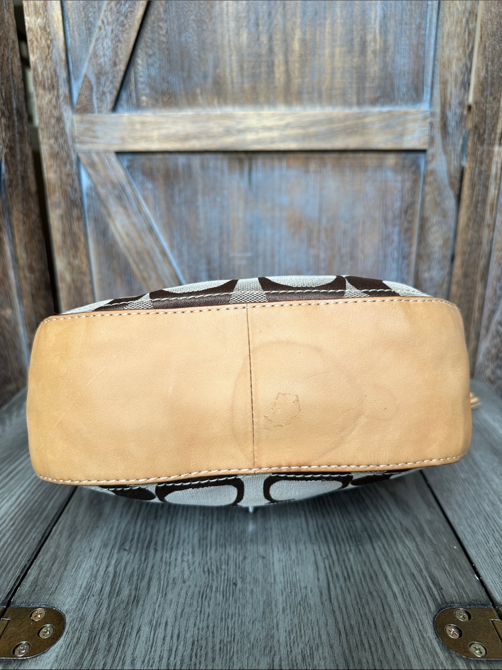 Coach 70th Anniversary Limited Edition Willis Legacy Top Handle Crossbody Bag - Picture 7 of 16